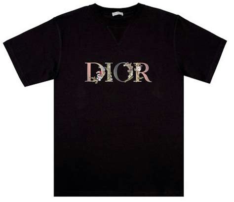 christian dior couture t shirt black|Christian Dior t shirts price.